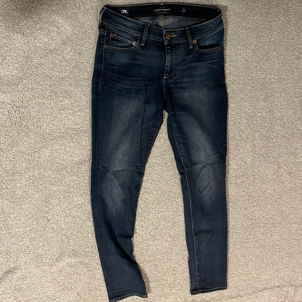 EUC Lucky Jeans Lolita 2/26 Ankle